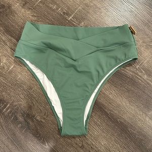 NWT PINK by VS high waist bikini bottom